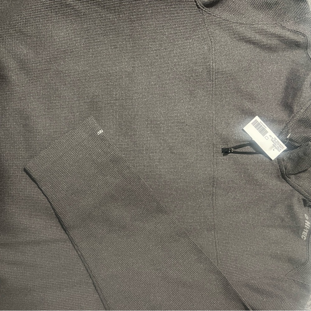 HI-TEC gray Quarter-Zip Pullover